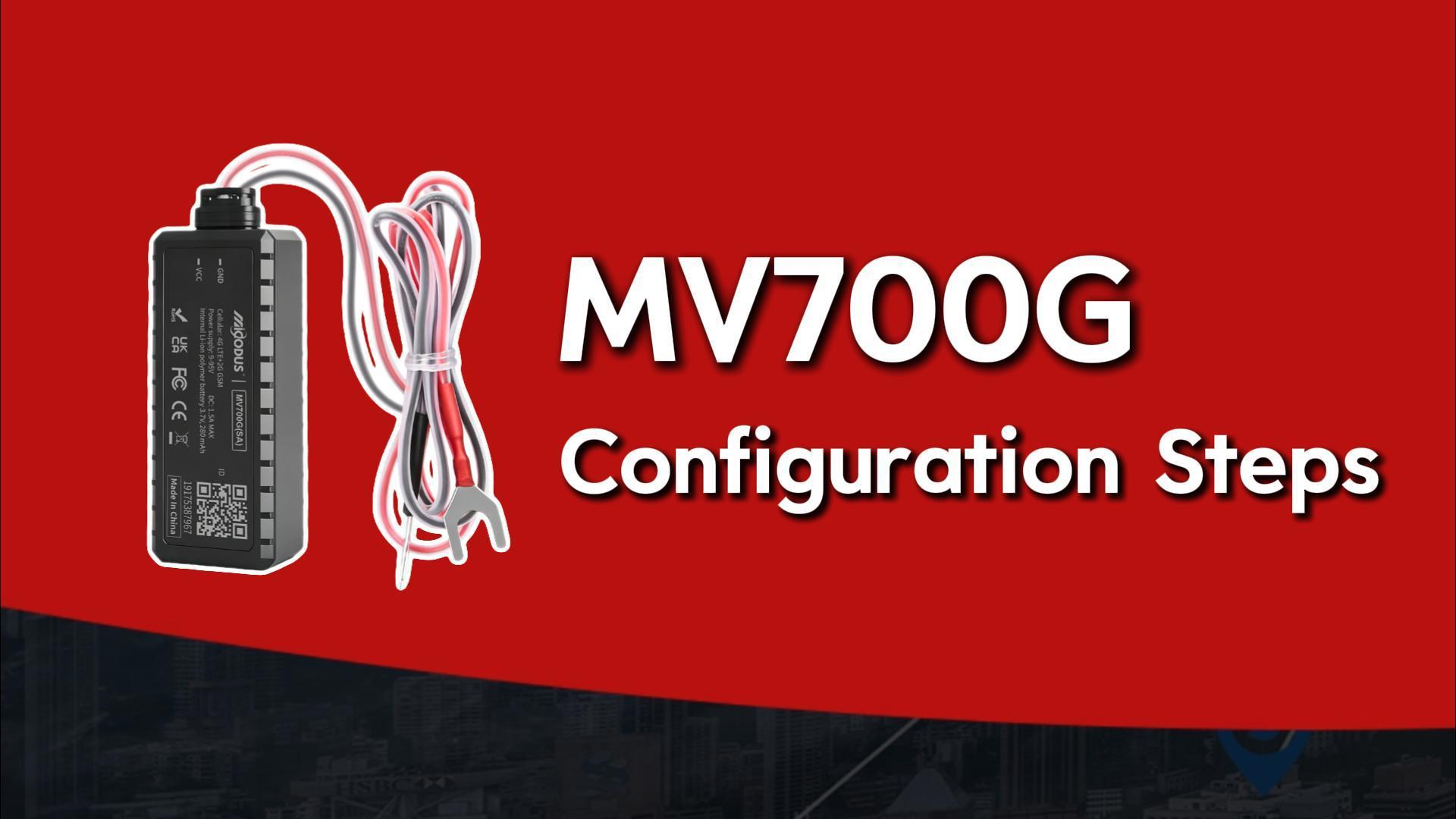 Guide de configuration du MV700G