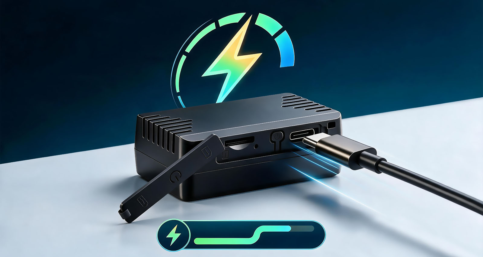 Charge rapide Type-C