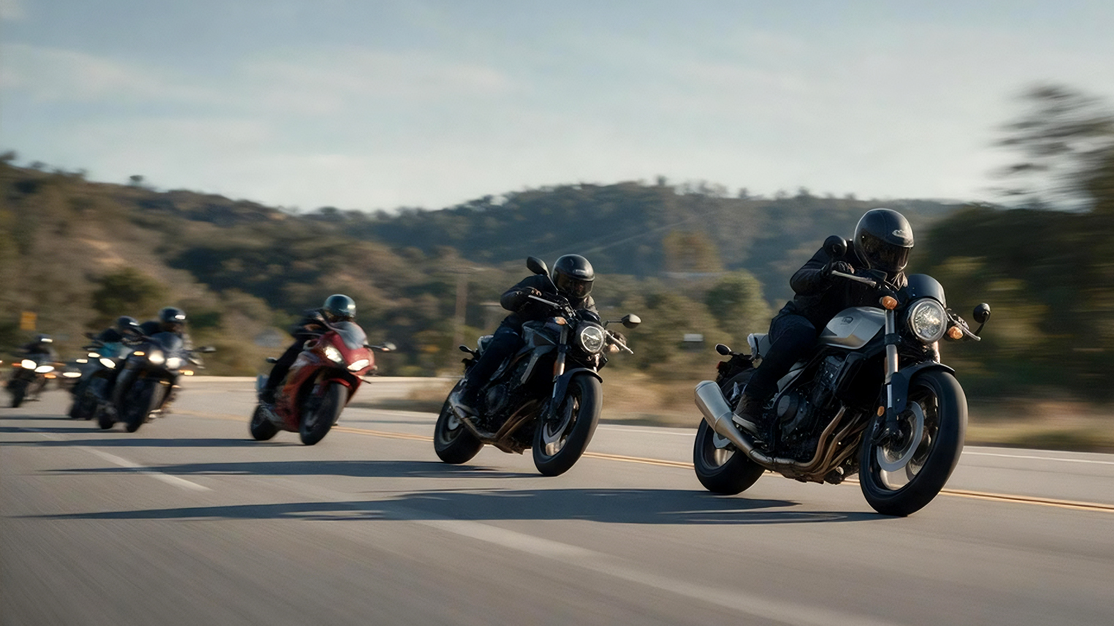 Voyage à moto